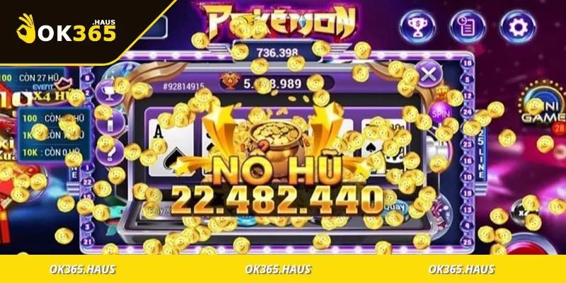  Cổng game nổ hũ OK365 dẫn đầu với hàng triệu lượt tham gia